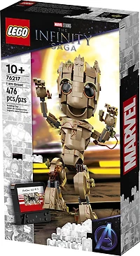 LEGO Marvel Je suis Groot 76217 Ensemble de construction (476 pièces)