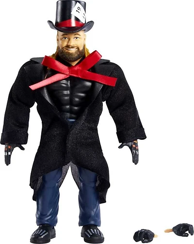 WWE-Superstars-Coffret figurine articulée rétro 15cm et accessoires