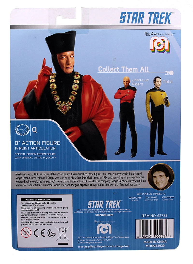 Mego Sci-Fi Assortment - Star Trek: The Next Generation - Q