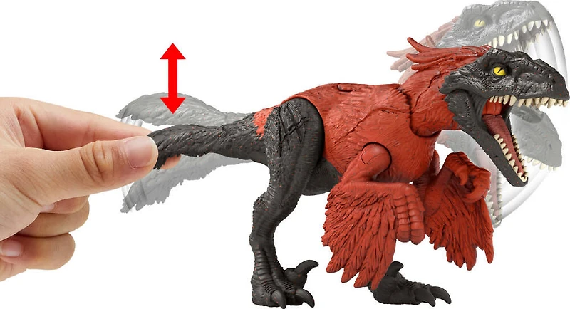 Jurassic World  Combat Extrême  Pyroraptor, action de frappe unique