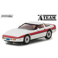 1:43 L'équipe tous risques (série télévisée 1983-87) - Chevrolet Corvette 1984 - Édition anglaise