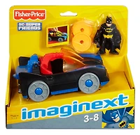Imaginext - DC Super Friends - Batmobile avec lumières