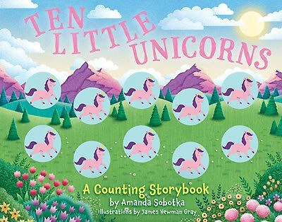 Ten Little Unicorns - English Edition