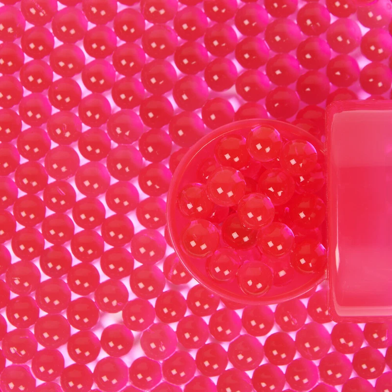 Orbeez Tubes , 400 billes Orbeez gonflées rose intense, cuillère et boîte de transport, jouets sensoriels pour enfants