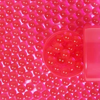 Orbeez Tubes , 400 billes Orbeez gonflées rose intense, cuillère et boîte de transport, jouets sensoriels pour enfants