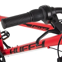 Huffy Incline 24-inch Men's 18-speed Mountain Bike with Front Suspension, Red - R Exclusive