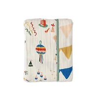 Couette en Mousseline de Coton Red Rover - Party Time - Notre exclusivité