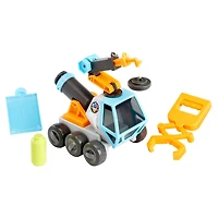 Véhicule-jouet STIM Big Adventures Astromobile avec microscope, grue magnétique, grappin déployable
