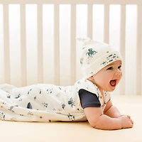 Perlimpinpin-Bamboo sleep bag 1.0 TOG- Deep sea-0-6m