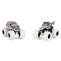 Monster Jam, Monster trucks officiels en métal moulé Dragon Vs. Yeti, échelle 1:64