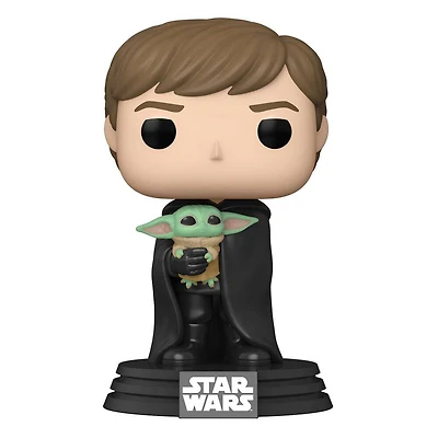 Figurine en Luke a/Grogu par Funko POP! Star Wars