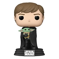 Figurine en Luke a/Grogu par Funko POP! Star Wars