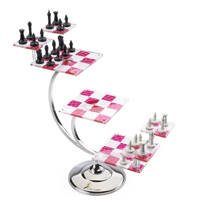 The Noble Collection Star Trek Tri-Dimensional Chess Set - English Edition