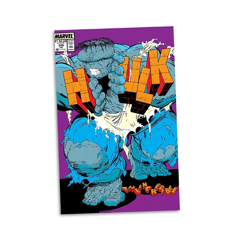 Marvel L'Incroyable Hulk1:6ème Echelle Collectible avec Scène (The Incredible Hulk #345)