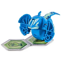 Bakugan Evolutions, Warrior Whale, 2-inch Tall Collectible Action Figure and Trading Card