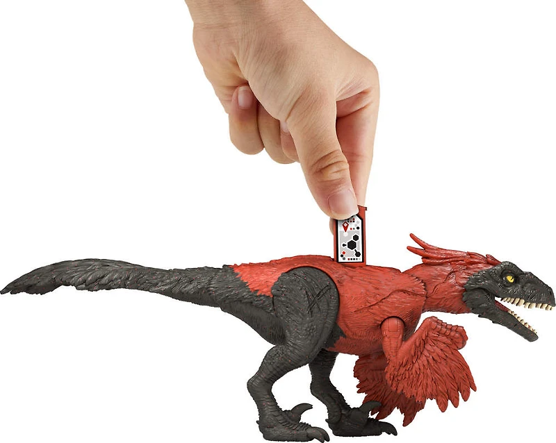 Jurassic World  Combat Extrême  Pyroraptor, action de frappe unique