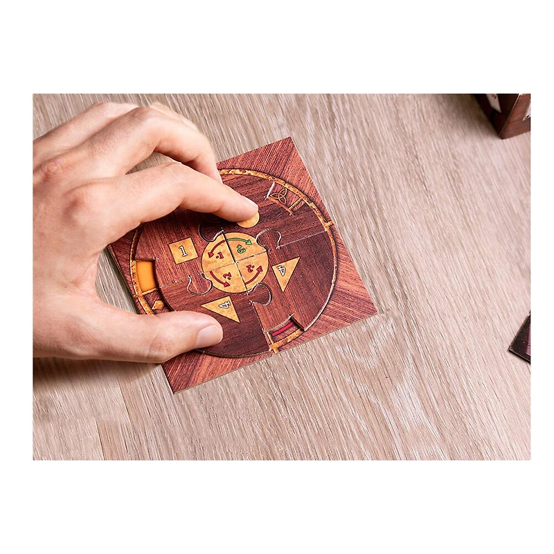 Escape Room The Game, Puzzle Adventures: Secret of The Scientist Jigsaw Puzzle and Escape Room Board Game -Édition anglaise