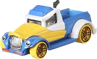 Hot Wheels Donald Duck Character Car, Collectible 1:64 Scale Toy Car Inspired by Popular Disney Entertainment