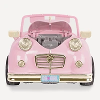 In The Driver'S Seat Retro Cruiser, Our Generation, Décapotable rétro pour poupées de 18 po