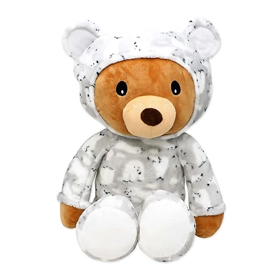 Jesse & Lulu Lounge Sleepover Bear: Grey Polar Bear