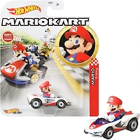Hot Wheels Mariokart Mario P-wing Vehicle