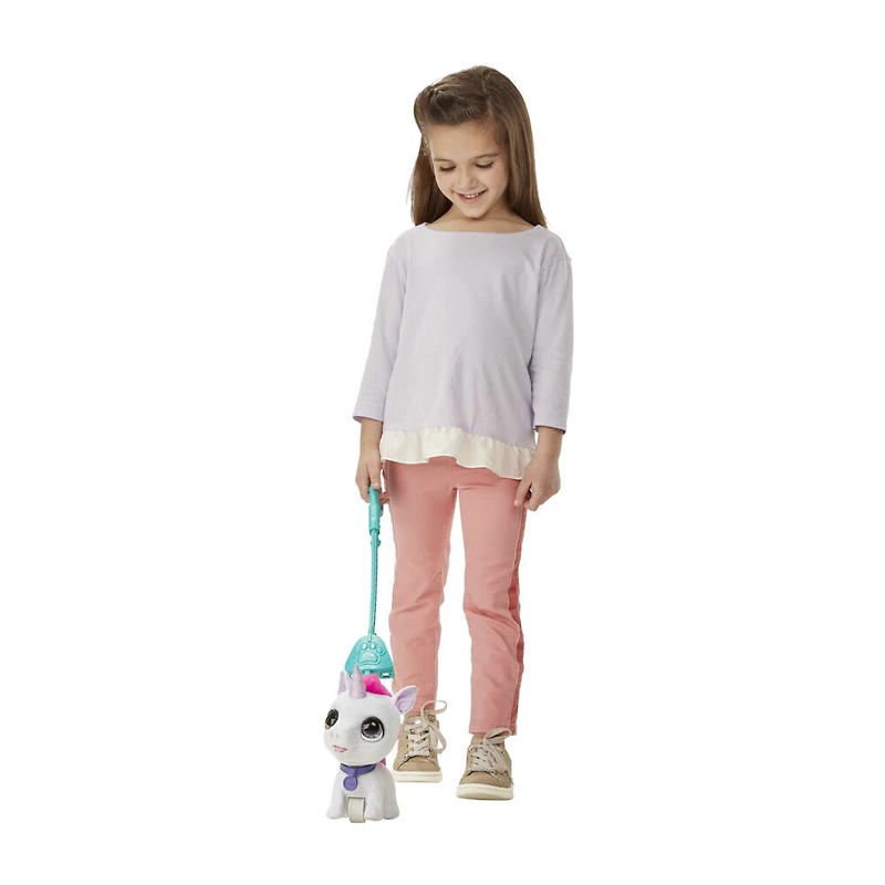 furReal Walkalots Grands pas, animal jouet licorne interactive, sons et mouvements