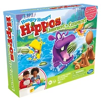 Hungry Hungry Hippos Catapultes, jeux pour enfants, jeu électronique préscolaire pour 2 à 4 joueurs