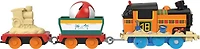 Thomas and Friends Beachy Nia Toy Train, Motorized Engine with Cargo, Preschool Toys
