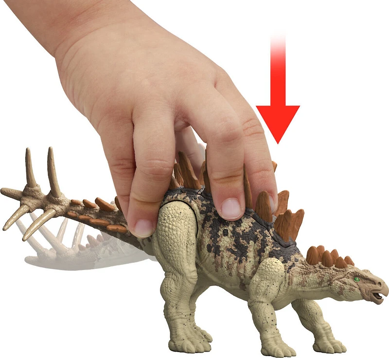 Jurassic World Combat Extrême Tuojiangosaure, action de frappe unique