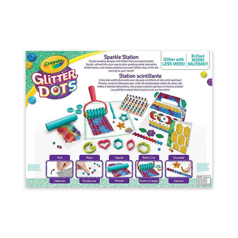 Station scintillante Crayola Glitter Dots