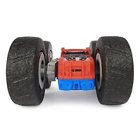 Véhicule Air Hogs Super Soft, Flippin' Frenzy, action à 360 degrés, véhicule de cascade 2-en-1 radiocommandé