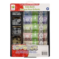 Kids Bank- Play Money Set - English Edition