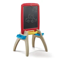 Step 2 - Chevalet double face pour deux - Rouge - Notre exclusivité