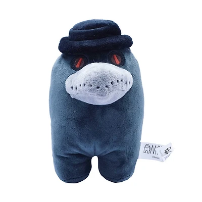 Among Us Plush - Black w/ Plague Doctor Mask