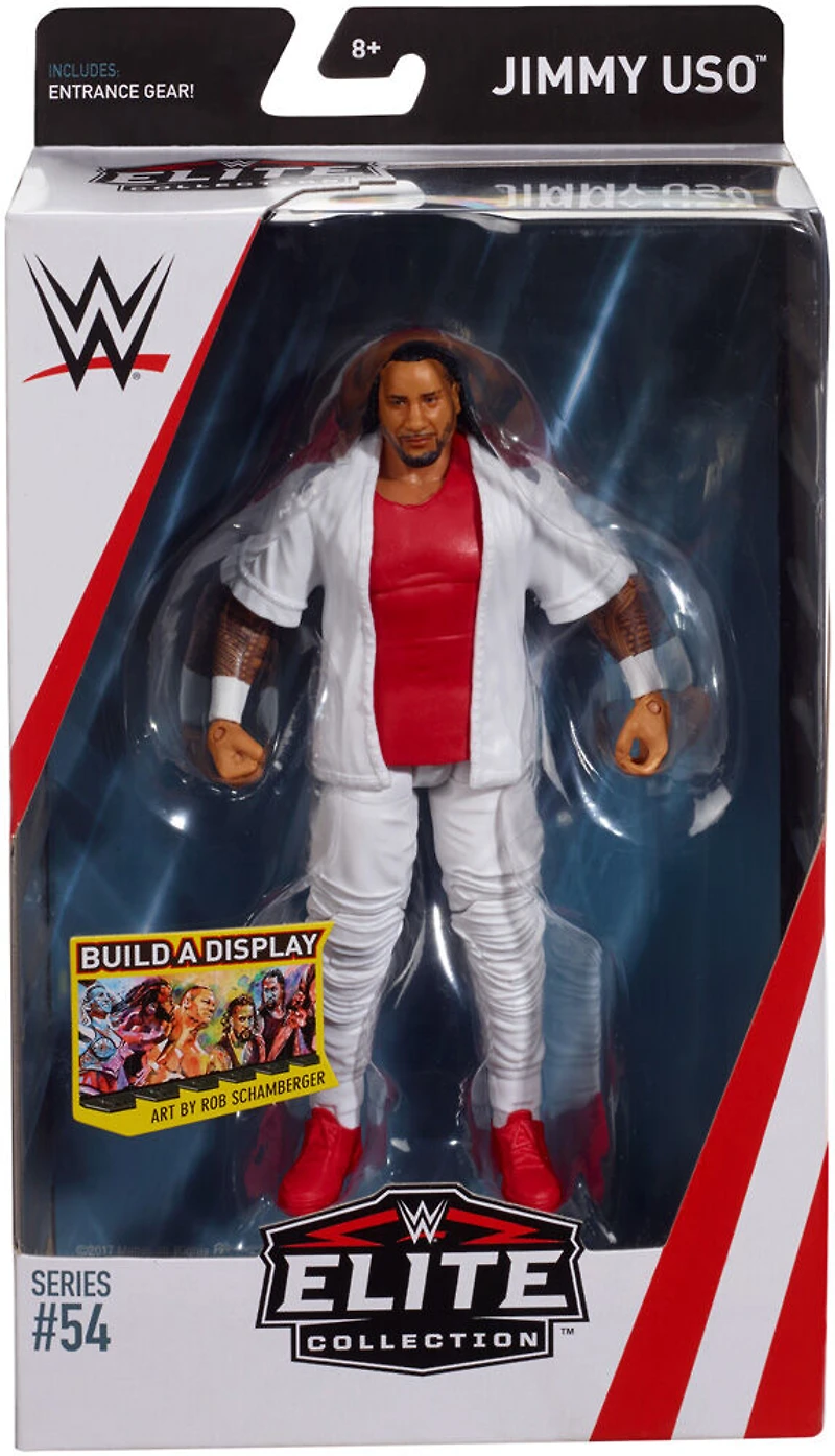 WWE Collection Elite - Figurine articulée - Uso Elite.