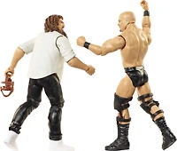 WWE - Championship Showdown - Coffret de 2 - "Stone Cold" Steve Austin contre Mankind