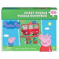 Peppa Pig, Puzzle duveteux de 48 pièces