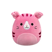 Squishmallows 5" - Flipamallows: Geraldine le chat rose et Malu le chien gris