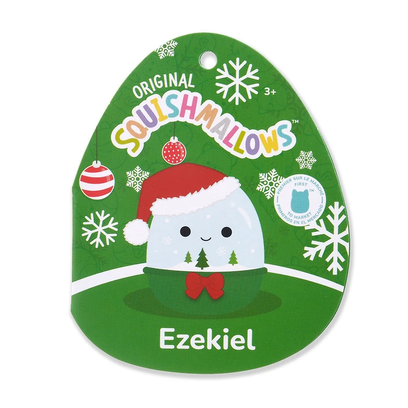 Squishmallows Holiday 12" Plush - Ezekiel the Christmas Snow Globe - R Exclusive