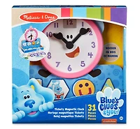 Les indices de Blue et vous ! Horloge magnétique en bois Tickety Tock