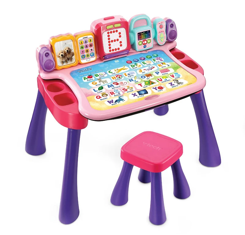 Vtech Explore and Write Activity Desk - Pink - Exclusive