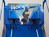 Hoops Dual Basketball Arcade Game with Electronic Digital Scoring