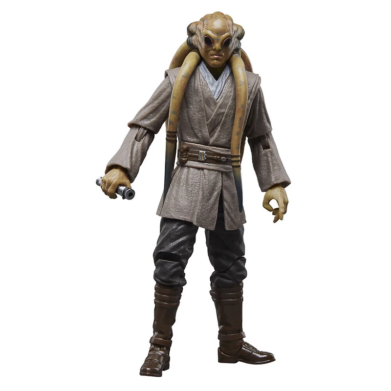 Star Wars The Black Series, figurine de collection Kit Fisto de 15 cm Star Wars : La Revanche des Sith, 20e anniversaire