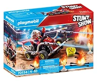 Playmobil - Stuntshow Véhicule et pompier