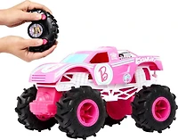 Hot Wheels Monster Trucks Téléguidé Échelle1:24 Camion Barbie
