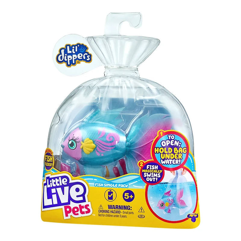 Little Live Pets Lil' Louches Pqt Unique Marina Pearletta