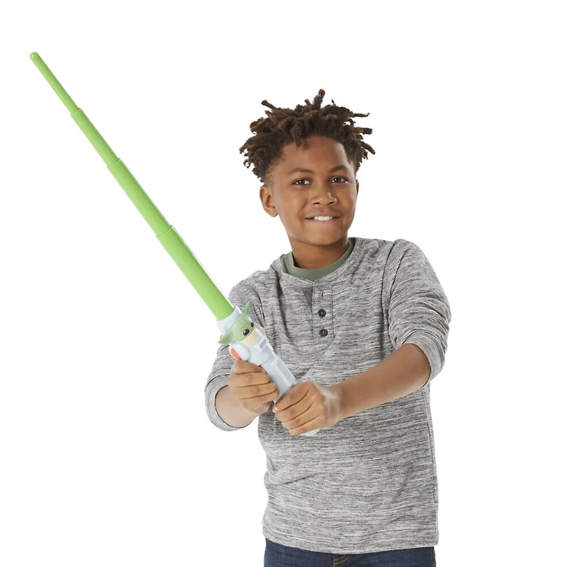Star Wars Lightsabler Squad, Sabre laser The Child à lame verte extensible