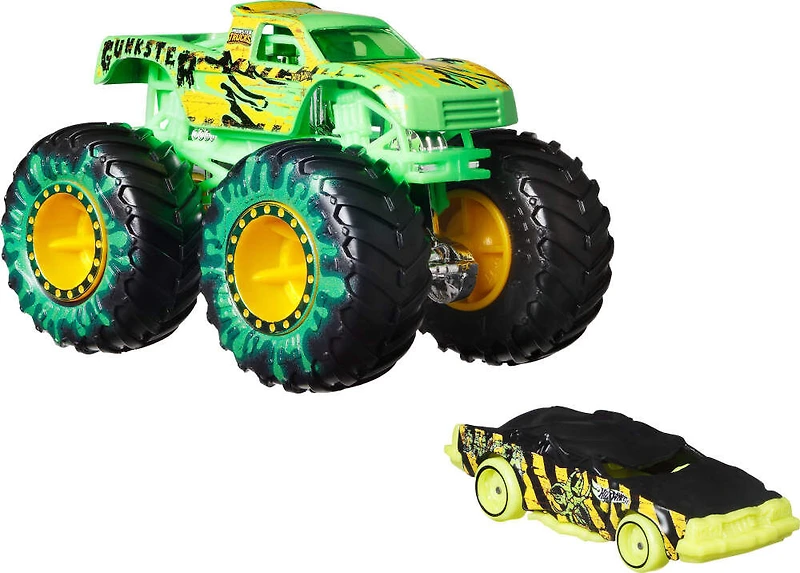Hot Wheels Monster Trucks Échelle1:64 Camion et voiture
