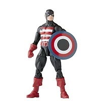 Marvel Legends Series, figurine de collection de 15 cm U.S. Agent inspirée des BD classiques avec 1 accesoire et 2 pièces Build-a-Figure