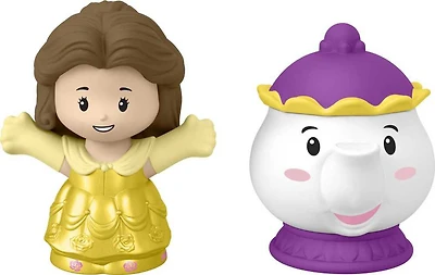 Fisher-Price Little People Princesses Disney Belle et Mme Samovar